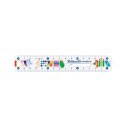 Linijka plastikowa Combino 811224 15cm Pelikan (300008950)