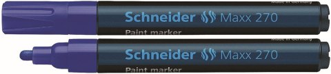 Marker olejowy Maxx 270 niebieski 1,0-3,0mm Schneider (SR127003) Marker olejowy Maxx 270 niebieski 1,0-3,0mm Schneider (SR127003)