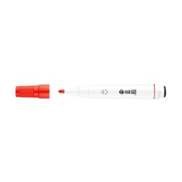 Marker suchościeralny z gąbką czerwony czerwony 1-3mm okrągła końcówka Memobe (MM351-05)