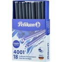 Naboje długie 18 sztuk niebieski Pelikan (300004064)