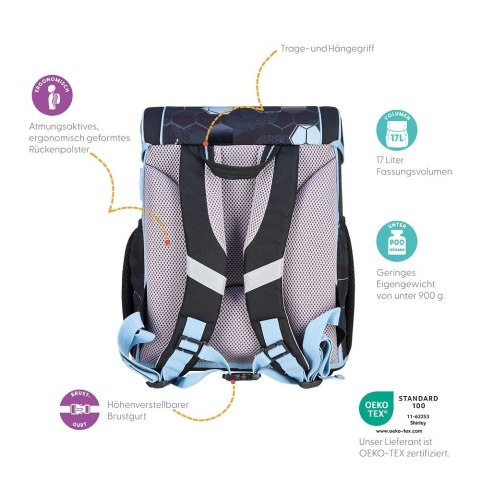 Plecak Loop+ Cyber Soccer Herlitz (400196501)