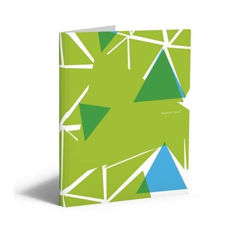 Segregator ringowy A5 25mm zielony Lannoo (327420)