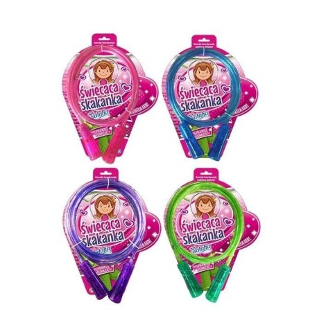 Skakanka linka świacąca Led, 210cm Artyk (121241)