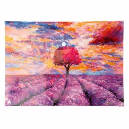 Teczka plastikowa na zatrzask Lavenda Vista A4 mix 28 mic. Narcissus