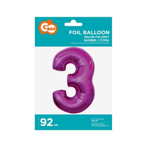 Balon foliowy cyfra 7 srebrny 35 cm 45cal Godan (FG-C35S7) Balon foliowy cyfra 7 srebrny 35 cm 45cal Godan (FG-C35S7)