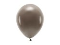 Balon gumowy Pastel Eco Balloons brązowy 260mm Partydeco (ECO26P-032)
