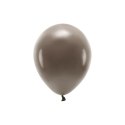 Balon gumowy Pastel Eco Balloons brązowy 260mm Partydeco (ECO26P-032)