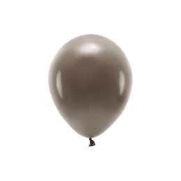 Balon gumowy Pastel Eco Balloons brązowy 260mm Partydeco (ECO26P-032)