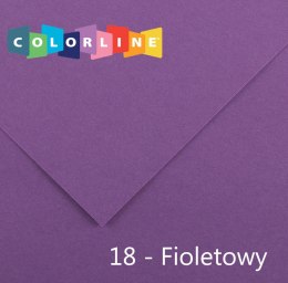 Brystol Colorline 18 fiolet 150g 10k [mm:] 500x650 Canson (200041394)