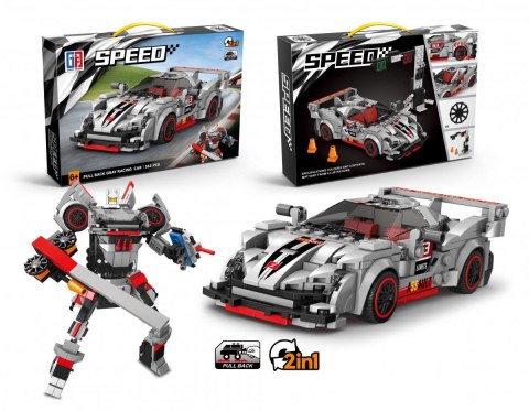 Klocki konstrukcyjne auto robot 2w1 Lean (23575) Klocki konstrukcyjne auto robot 2w1 Lean (23575)
