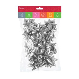 Kokarda samoprzylepne 16szt. srebrne 70mm Arpex (BN5229SRE)