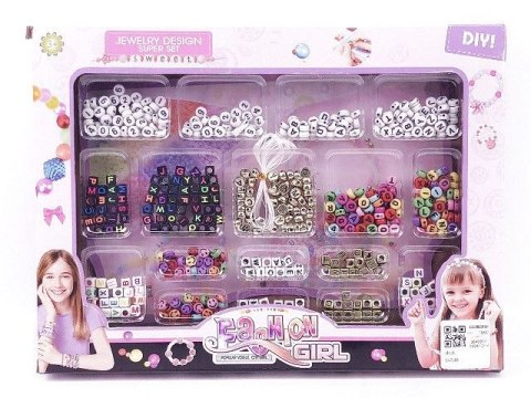 Koraliki dla dziewczynki literki Bigtoys (BZP3881) Koraliki dla dziewczynki literki Bigtoys (BZP3881)