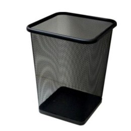 Kosz na śmieci metal kolor: czarny Tres