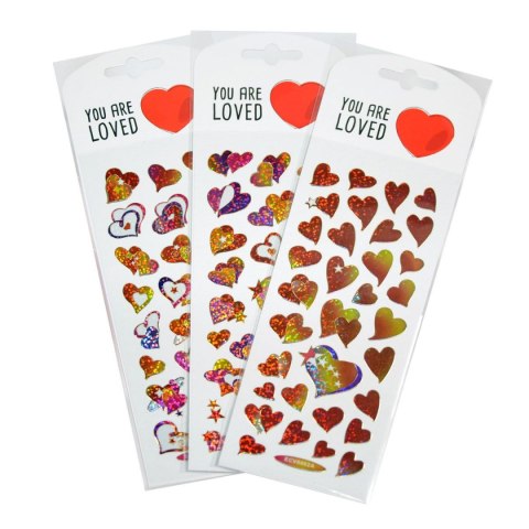 Naklejka (nalepka) serduszka Arpex (WA5126)