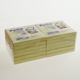Notes samoprzylepny (karteczki) żółta 100k [mm:] 75x75 Patio (13055)
