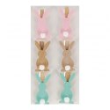 Ozdoba drewniana Spinacz królik Craft With Fun (555440)
