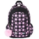 Plecak PINK CHECKEREDR 3-KOMORY St.Right (BP-26)