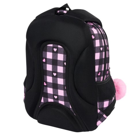 Plecak PINK CHECKEREDR 3-KOMORY St.Right (BP-26)