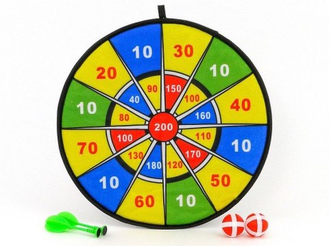 Rzutka tarcza z rzutkami na rzep Adar (608139)