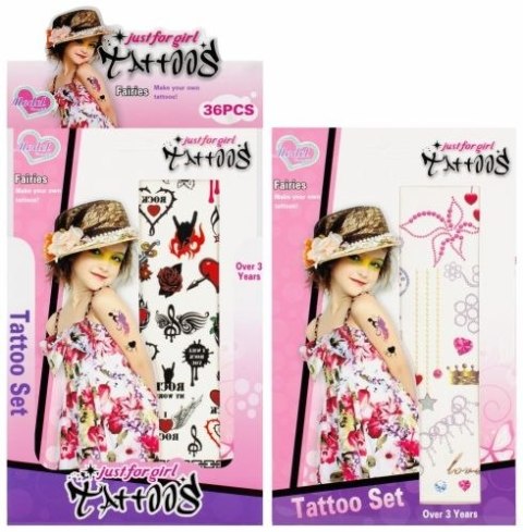 Tatuaż dziewczęcy Mega Creative (531544) Tatuaż dziewczęcy Mega Creative (531544)