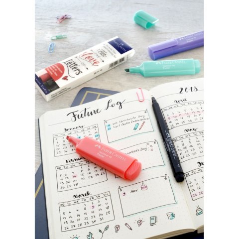 Zakreślacz Pastel turkusowy Faber Castell (FC154658) Zakreślacz Pastel turkusowy Faber Castell (FC154658)