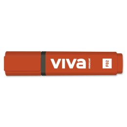 Zakreślacz czerwony Fluo Viva