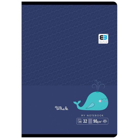 Zeszyt Black & Blue Tropical A5 32k. 70g linia Interdruk (ZE32=BBT) Zeszyt Black & Blue Tropical A5 32k. 70g linia Interdruk (ZE32=BBT)
