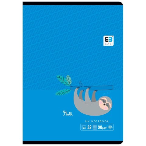 Zeszyt Black & Blue Tropical A5 32k. 70g linia Interdruk (ZE32=BBT) Zeszyt Black & Blue Tropical A5 32k. 70g linia Interdruk (ZE32=BBT)