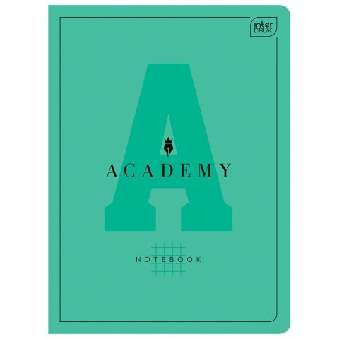 Zeszyt Hybrid Academy A5 60k. 90g krata Interdruk