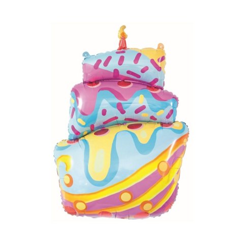 Balon foliowy TORT Z LUKREM Godan (BF-HTZL) Balon foliowy TORT Z LUKREM Godan (BF-HTZL)