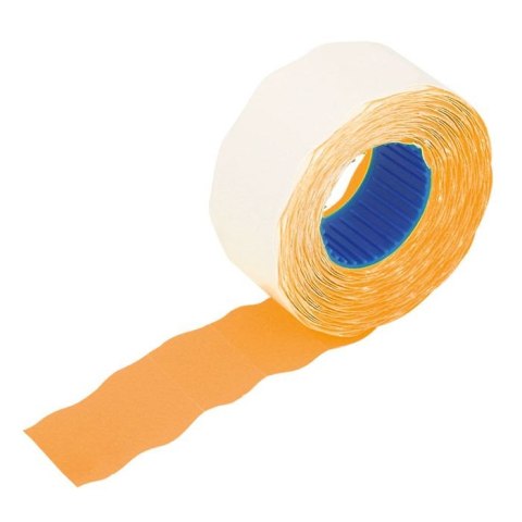 Etykieta do oznaczania cenowa falista pomarańczowa [mm:] 26x12 Grand (150-1075)