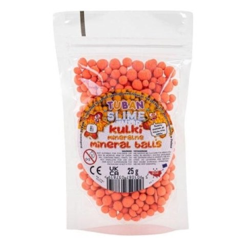 Glut Kulki mineralne 25g pomarańczowe Tuban (TU3781) Glut Kulki mineralne 25g pomarańczowe Tuban (TU3781)