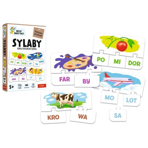 Gra edukacyjna Trefliki Sylaby Trefl (02813)