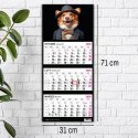 Kalendarz ścienny PIES 310mm x 790mm Press