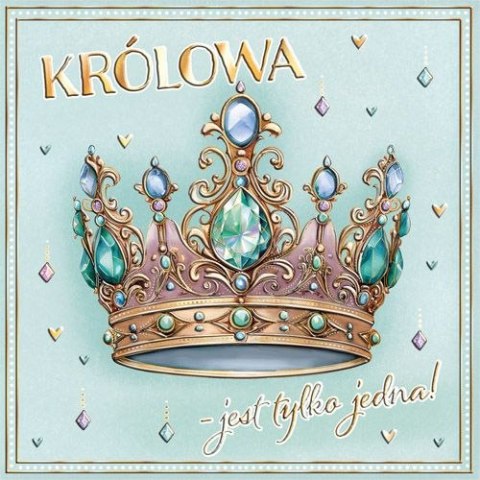 Kartka składana Karnet KW KORONA II kw Henry (5905701488124) Kartka składana Karnet KW KORONA II kw Henry (5905701488124)