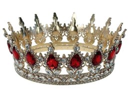 Korona diadem metalowy średnica 12cm Adar (604292)