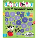 Książeczka edukacyjna Łamigłówki z wesołym borsukiem Aksjomat Książeczka edukacyjna Łamigłówki z wesołym borsukiem Aksjomat