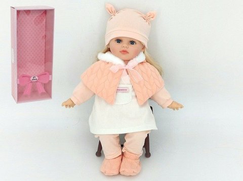 Lalka 40cm, w zimowym ubranku, z dźwiękiem: śpiewa i mówi po polsku [mm:] 400 Adar (526228)