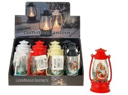 Lampion świąteczny LED z motywem świątecznym 13cm Adar (597273)