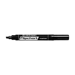 Marker do papieru 8560 czarny 1,0-4,6mm ścięta końcówka Centropen