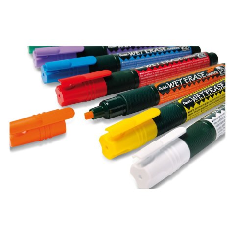 Marker suchościeralny wkład czerwony ścięta końcówka Pentel (SMW56-)