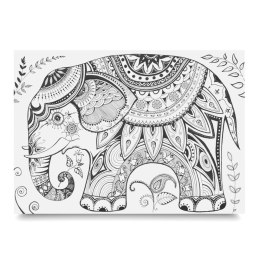 Podkład na biurko FUNNY MAT TRANSPARENT SŁOŃ sfu1002 polipropylen PP [mm:] 680x480 Strigo (8681379310024)