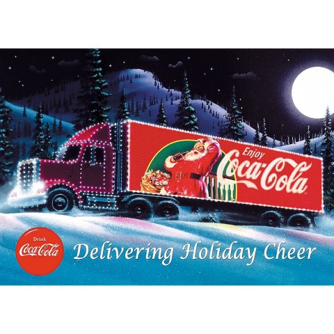 Puzzle Xmass Świąteczna Ciężarówka Trefl (10941) Puzzle Xmass Świąteczna Ciężarówka Trefl (10941)