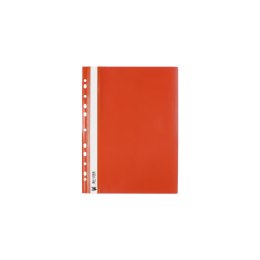 Skoroszyt sztywny zawieszany pomarańcz A4 PVC PCW 160mic. 150g Tres (SKWA4/POM)