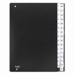 Teczka do podpisu A4 czarny 31k. tektura pokryta folią 450g Donau (8696001-01)
