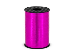 Wstążka plastikowa 5x225 [mm x m] różowy Partydeco (PRM5-006)