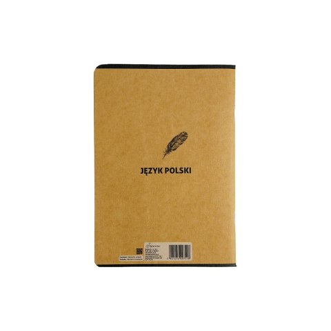 Zeszyt A5 Kraft Liner j.polski 5k. 70g linia [mm:] 147x209 Beniamin (7518)