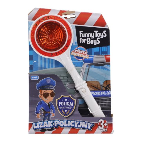 Akcesoria do kostiumów Lizak policyjny Artyk (130229)