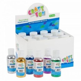Brokat kolor: mix 6 kolor. Craft with Fun (283998)