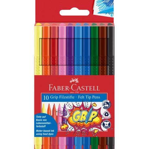 Flamaster 10 kol. Faber Castell (FC155310)